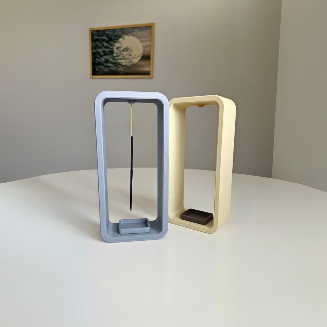 Porte-Encens Minimaliste Suspendu - Diffuseur Élégant pour Ambiance Zen et Contemporaine