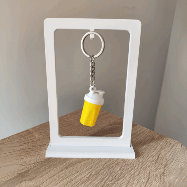 Porte-Clés Shaker Protéine Miniature - Accessoire Fitness – Image 2