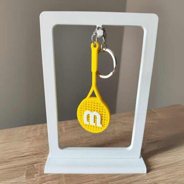 Porte-Clés Raquette Tennis Authentique - Accessoire Sportif – Image 8
