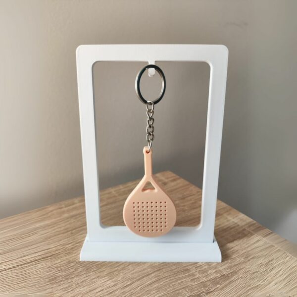 Porte-Clés Raquette Padel Unicolore - Accessoire Sport – Image 2