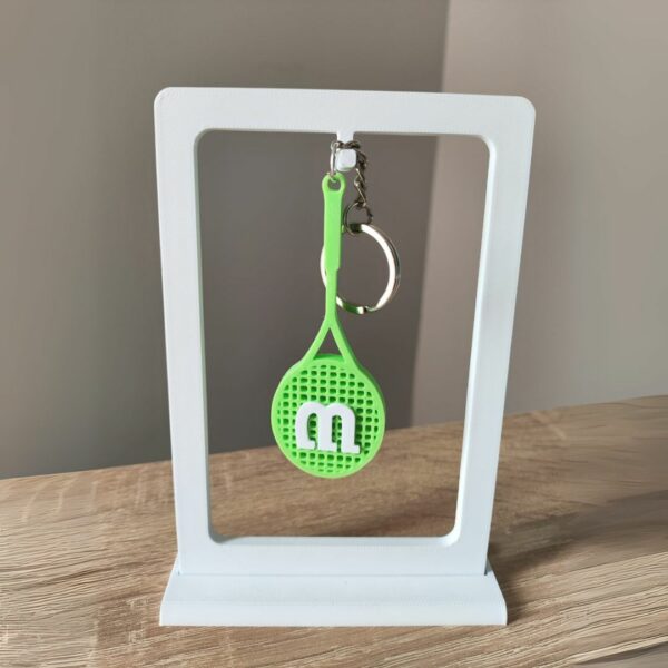Porte-Clés Raquette Tennis Authentique - Accessoire Sportif – Image 5