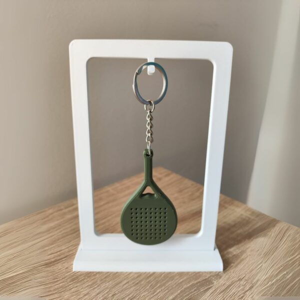 Porte-Clés Raquette Padel Unicolore - Accessoire Sport – Image 3