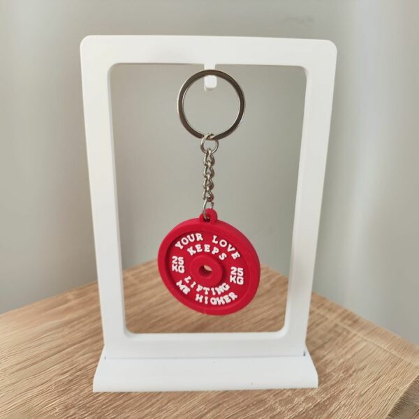 Porte-Clés Disque Poids Musculation - Accessoire Fitness – Image 2