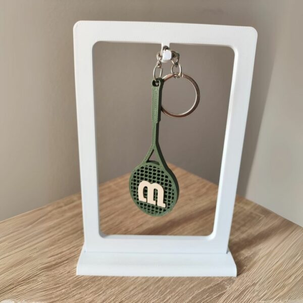 Porte-Clés Raquette Tennis Authentique - Accessoire Sportif – Image 2