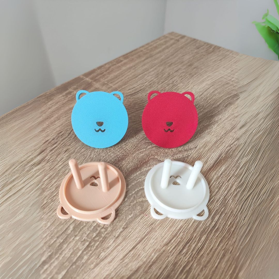 Cache Prise Électrique Sécurité Enfant - Protection Sûreté Maison Bébé Puériculture - Image 4