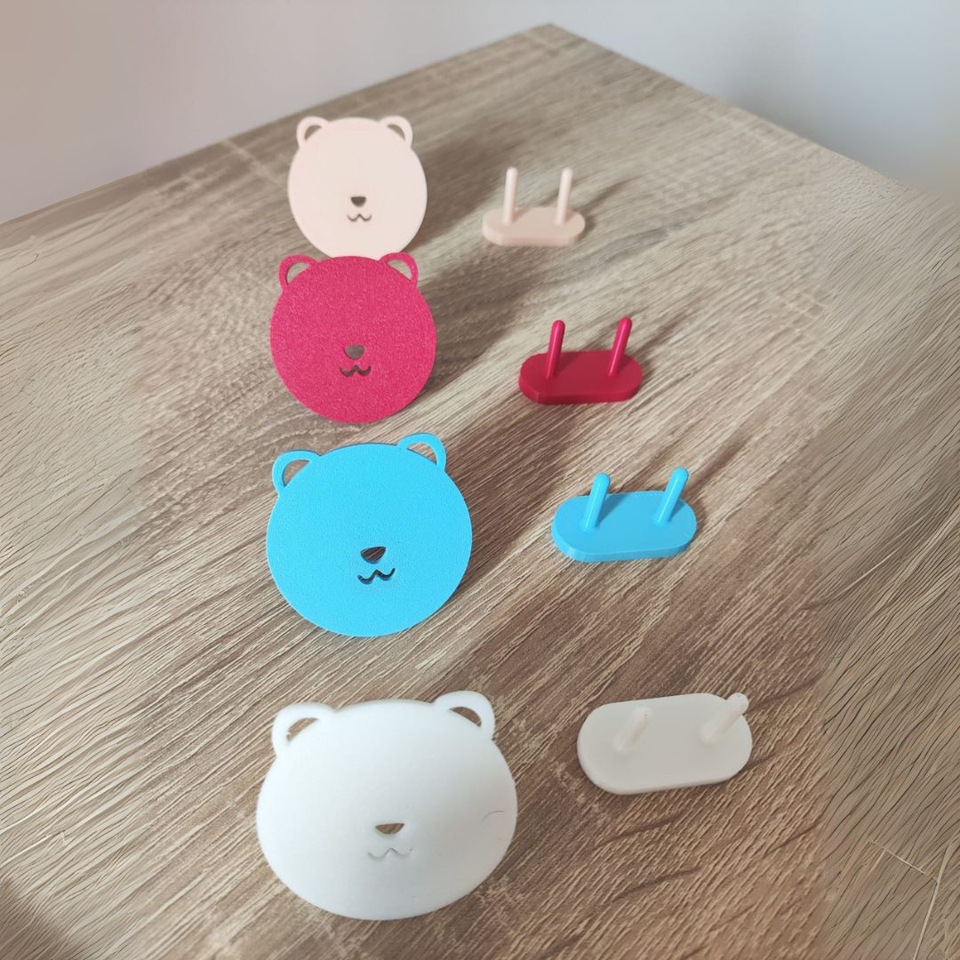 Cache Prise Électrique Sécurité Enfant - Protection Sûreté Maison Bébé Puériculture - Image 3