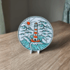 Disque Décoratif Artistique avec Support - Phare Maritime