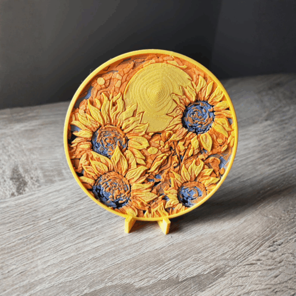 Disque Décoratif Artistique avec Support – Image 6