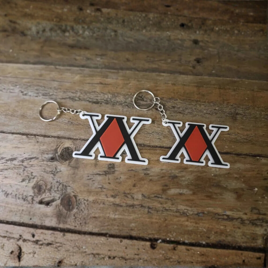 Porte-Clés Hunter x Hunter Logo HxH - Accessoire Manga Anime Cadeau Otaku Collection
