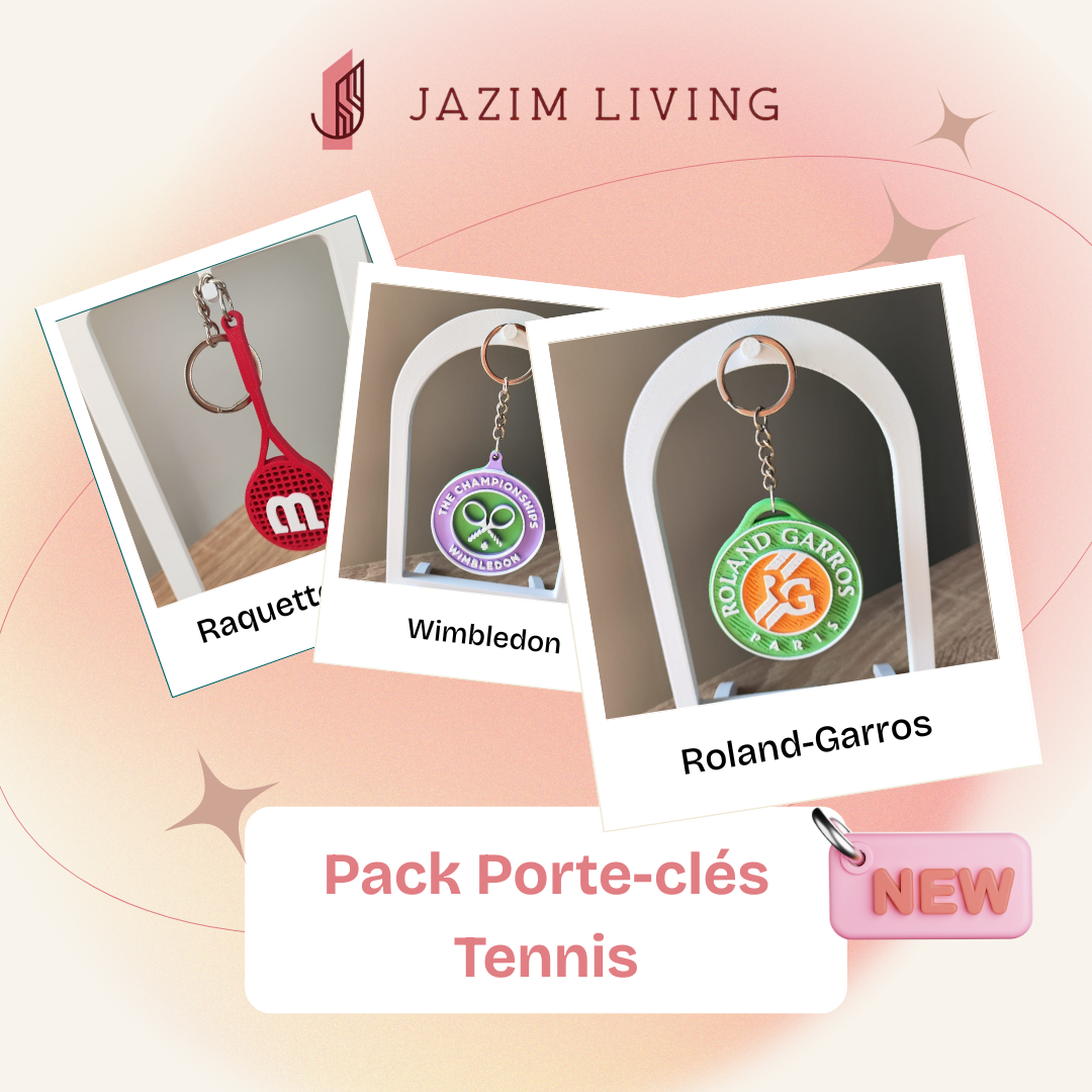 Pack Porte-clés Tennis