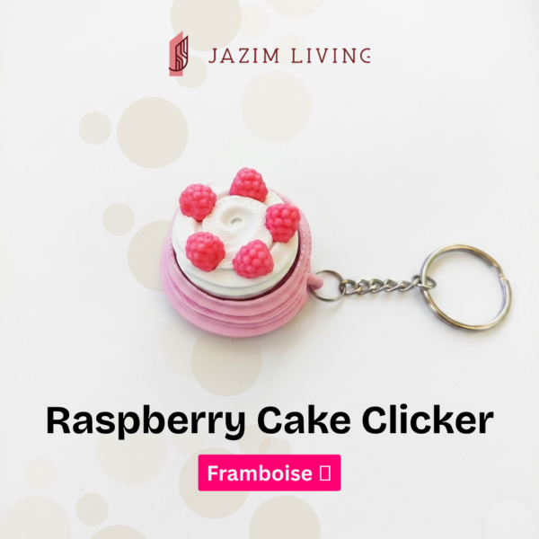 Porte-clés Gâteau Clicker aux Fruits – Image 4