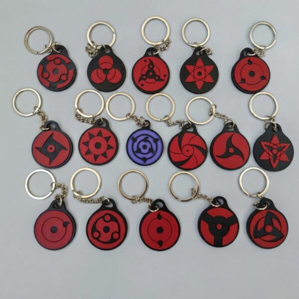 Porte-clés Sharingan — Collection Naruto