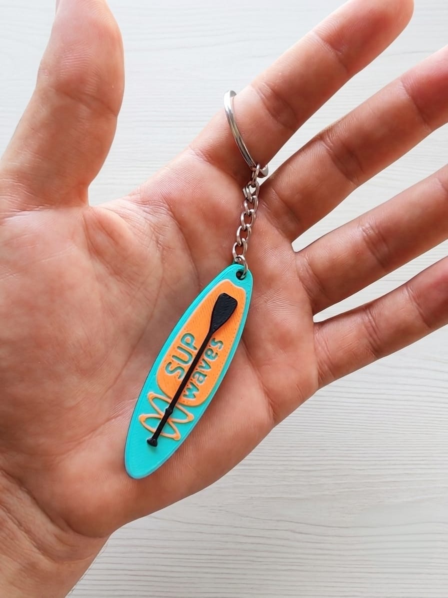 Porte-clés Surf & Stand-Up Paddle "SUP Waves" – Image 3